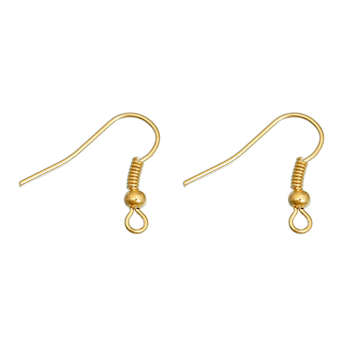 20 Ear Wires 9 Colors Fishhook Earring Hooks Gold, KC Gold, Rose Gold,  Gunmetal, Bronze, Black, Copper, Antique Silver, Bright Silver -  UK