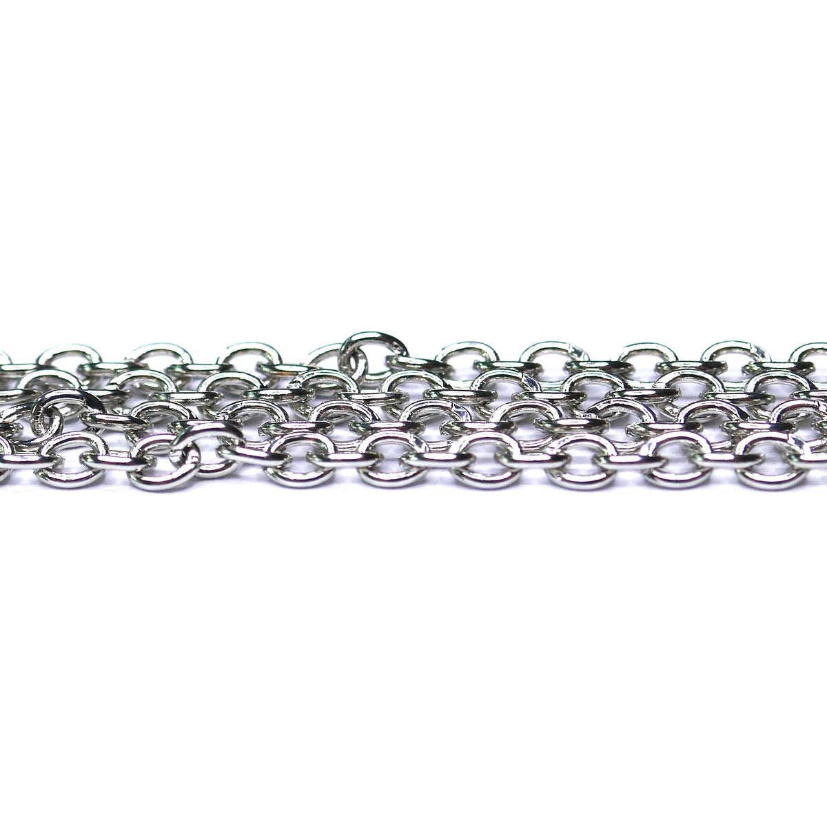 1 Metre Cable Link Chain - Silver Tone