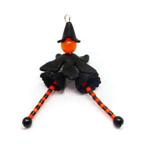 Minerva Witch Pendant Kit - Orange - Makes 5