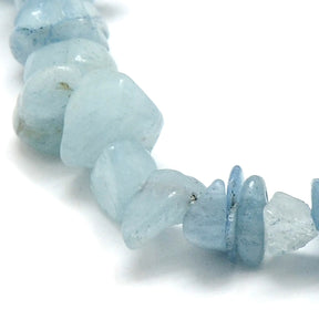 Aquamarine Bead Chips - Natural