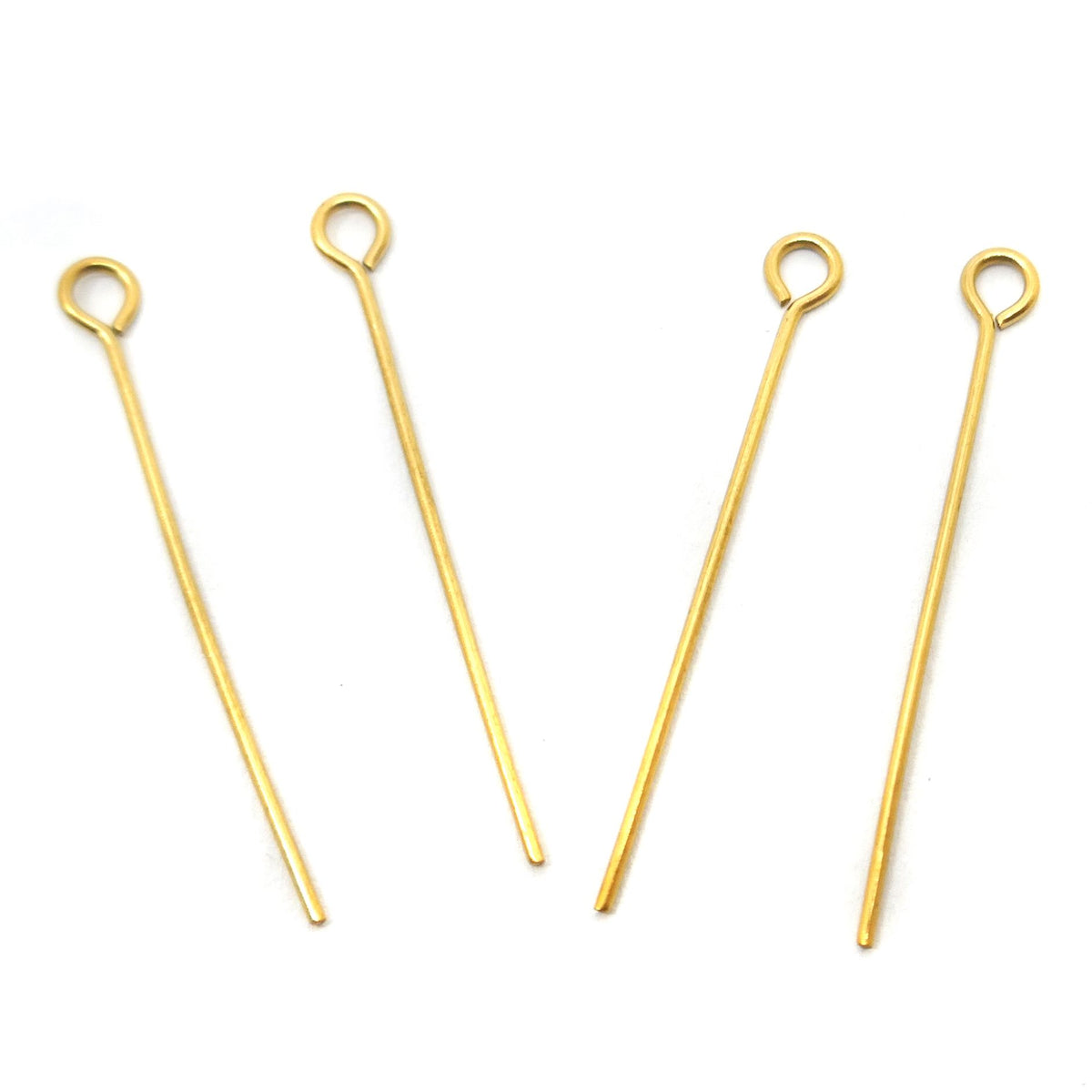 1000 Épingles à Tête Boule Dorée 60mm Pour Bijoux Et Loisirs Créatifs - Neuf