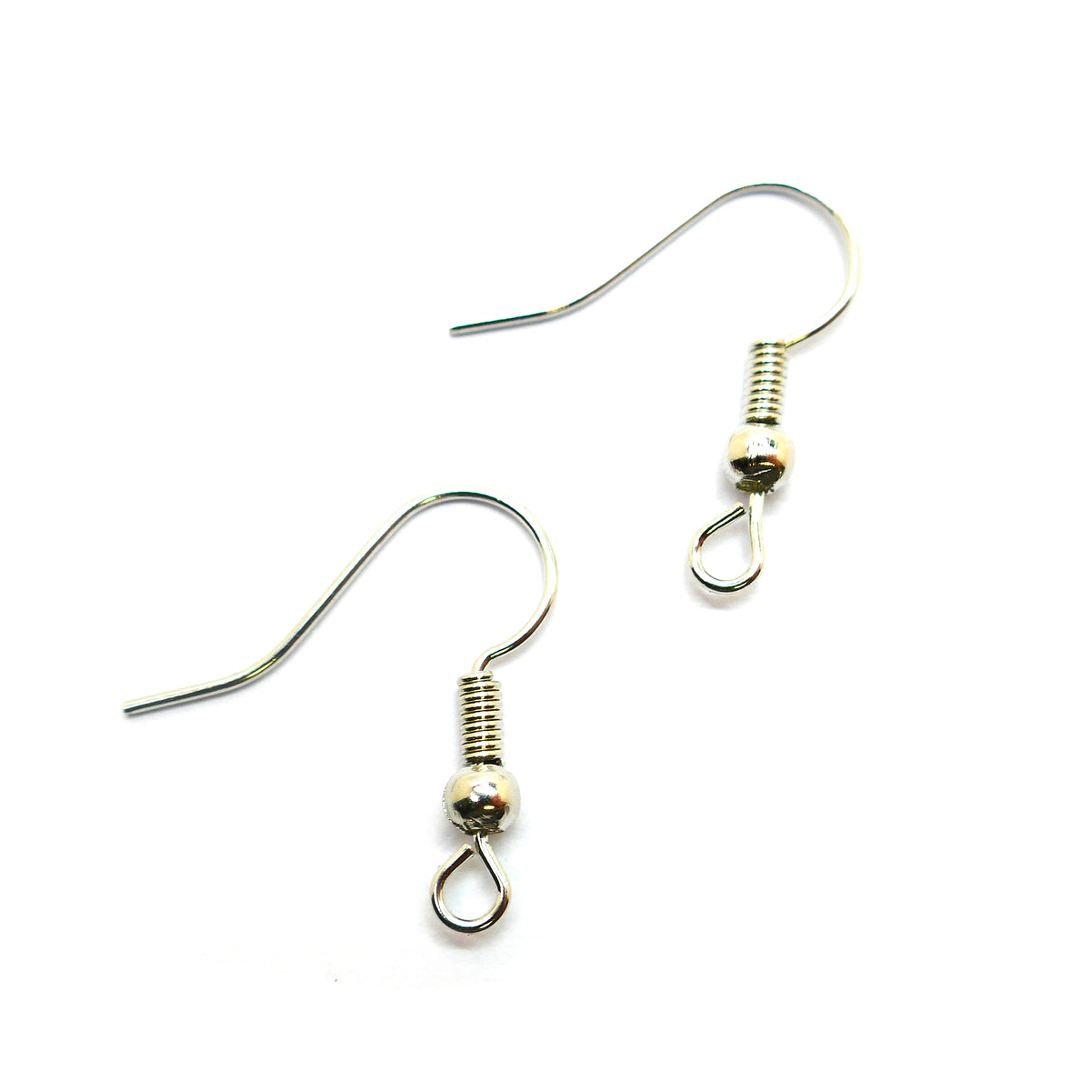 Earring Hooks 20mm Premium Quality Sterling Silver Handmade Ear Hooks |  SS-011EH