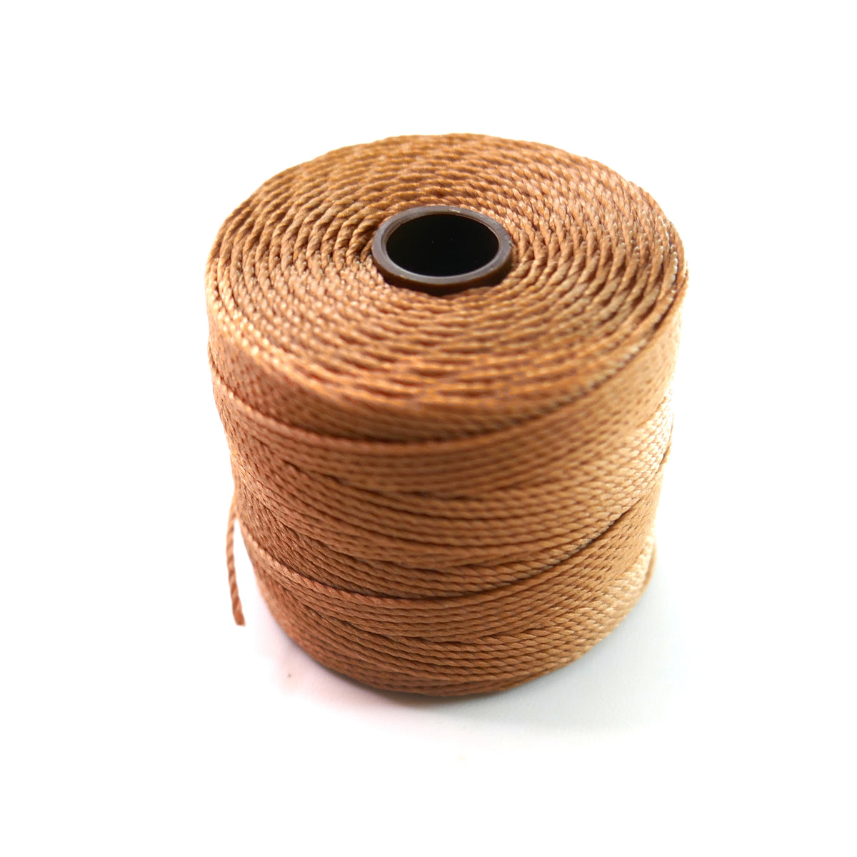 S Lon Nylon Bead Cord - Tex 210 - Rosey Brown