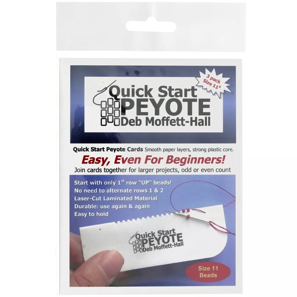 Quick Start Peyote Cards - 11/0 - 3 pcs