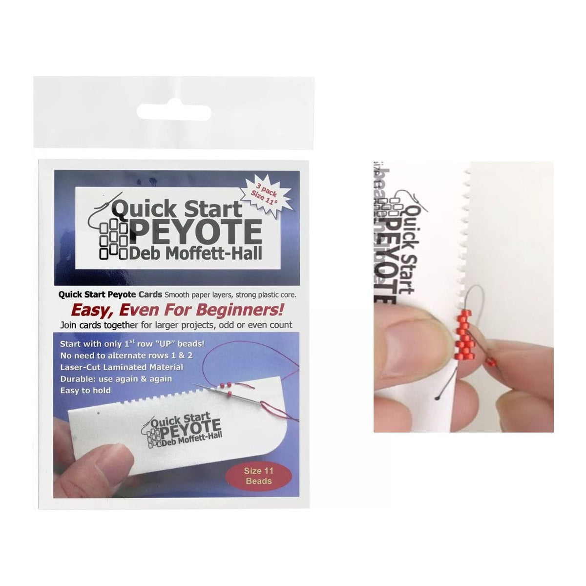 Quick Start Peyote Cards - 11/0 - 3 pcs