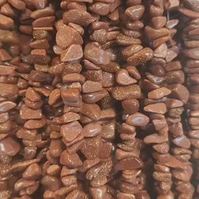 Goldstone Bead Chips - Synthetic
