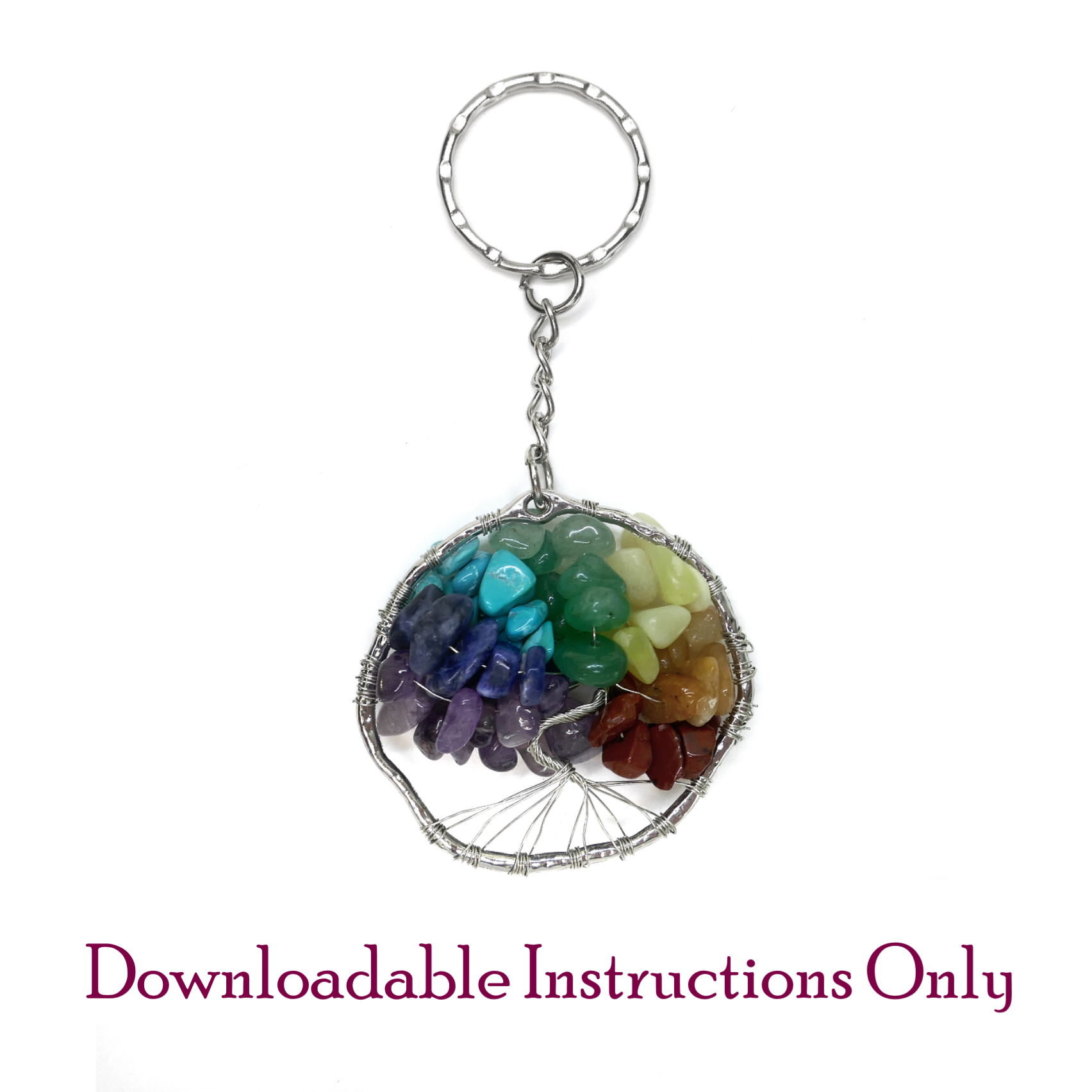 Tree of Life Keyrings - Download Instructions - PDF