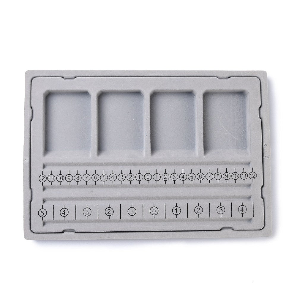 1 Plastic Beading Design Tray - 28.5cm x 19.5cm Tools Julz Beads 
