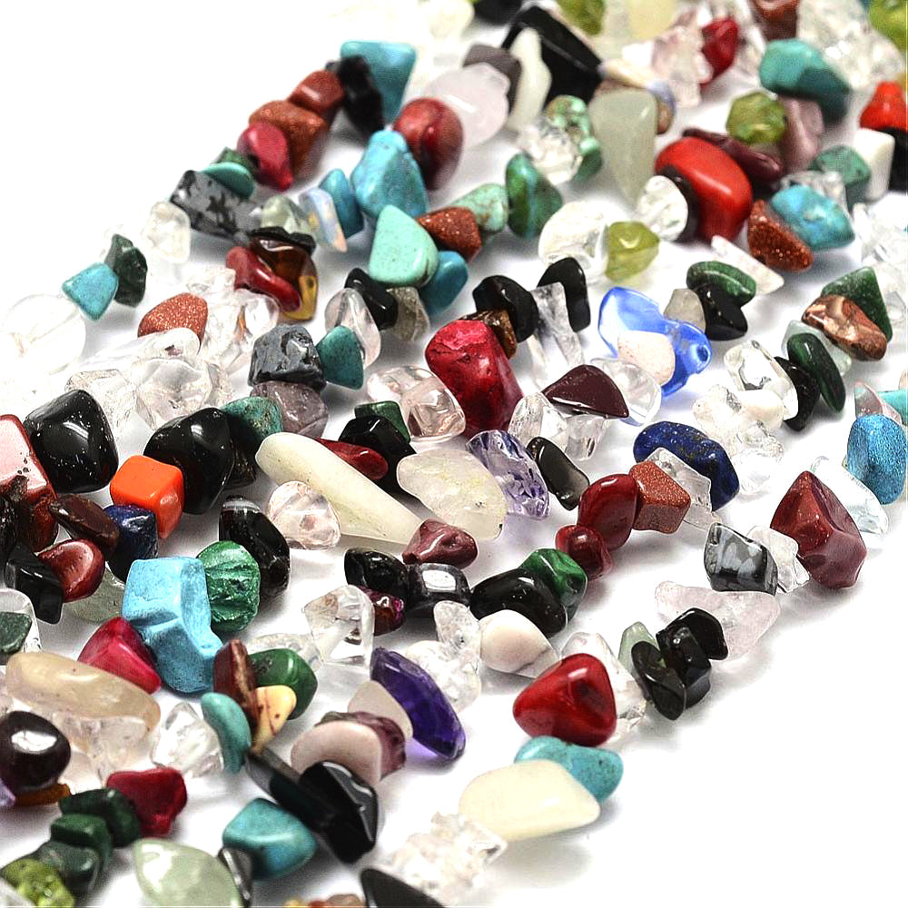 Gemstone bead outlet chips