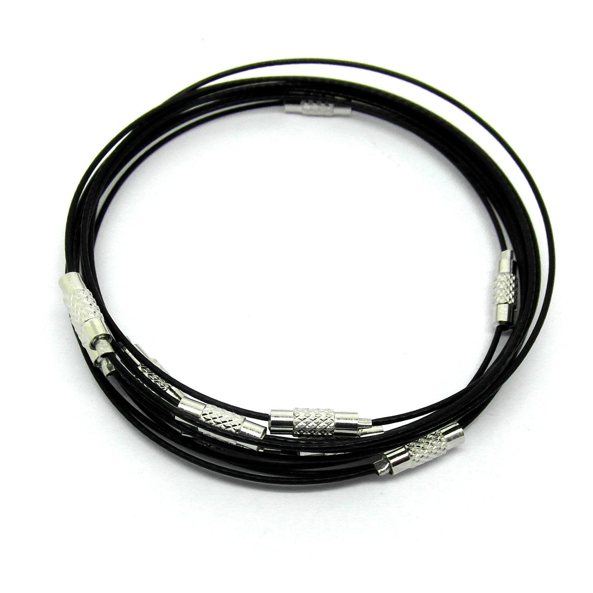 10 Memory Wire Bracelets - 22cm Necklaces/Bracelets Julz Beads 