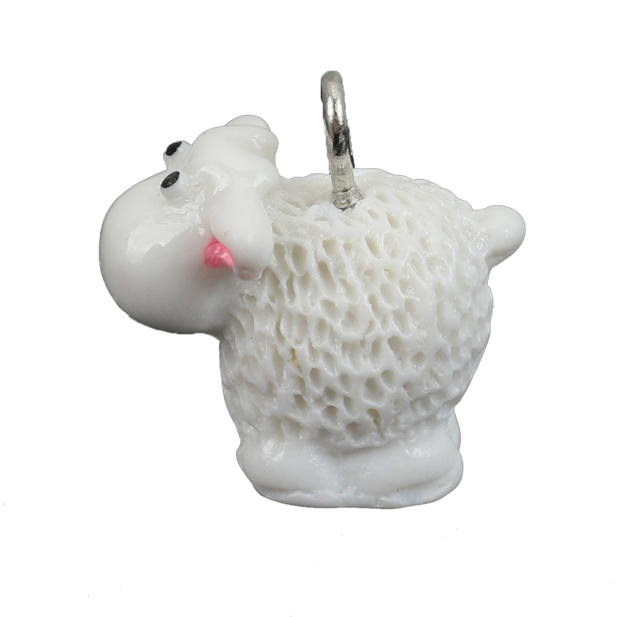 10 Resin Sheep Charms - 19mm x 18mm Charms Julz Beads 