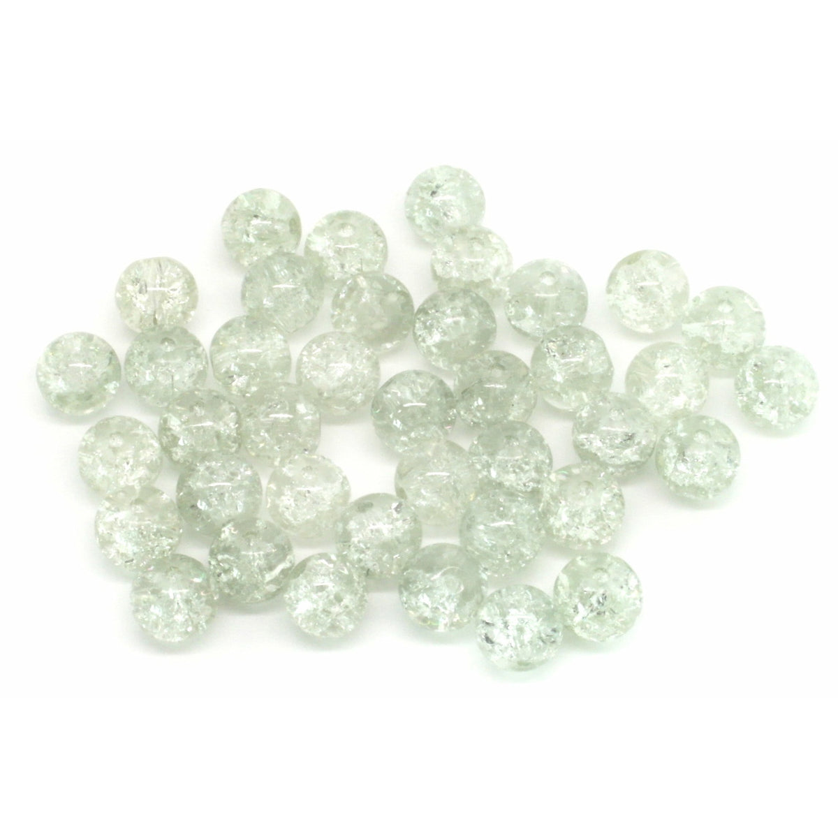 Crackle Glass Beads, 8mm by Bead Landing™