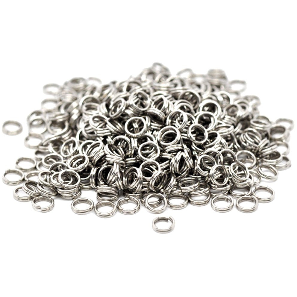 Antique Silver OX Plated 6 x 7.44 Oval Jump Ring (50/pkg)-ju