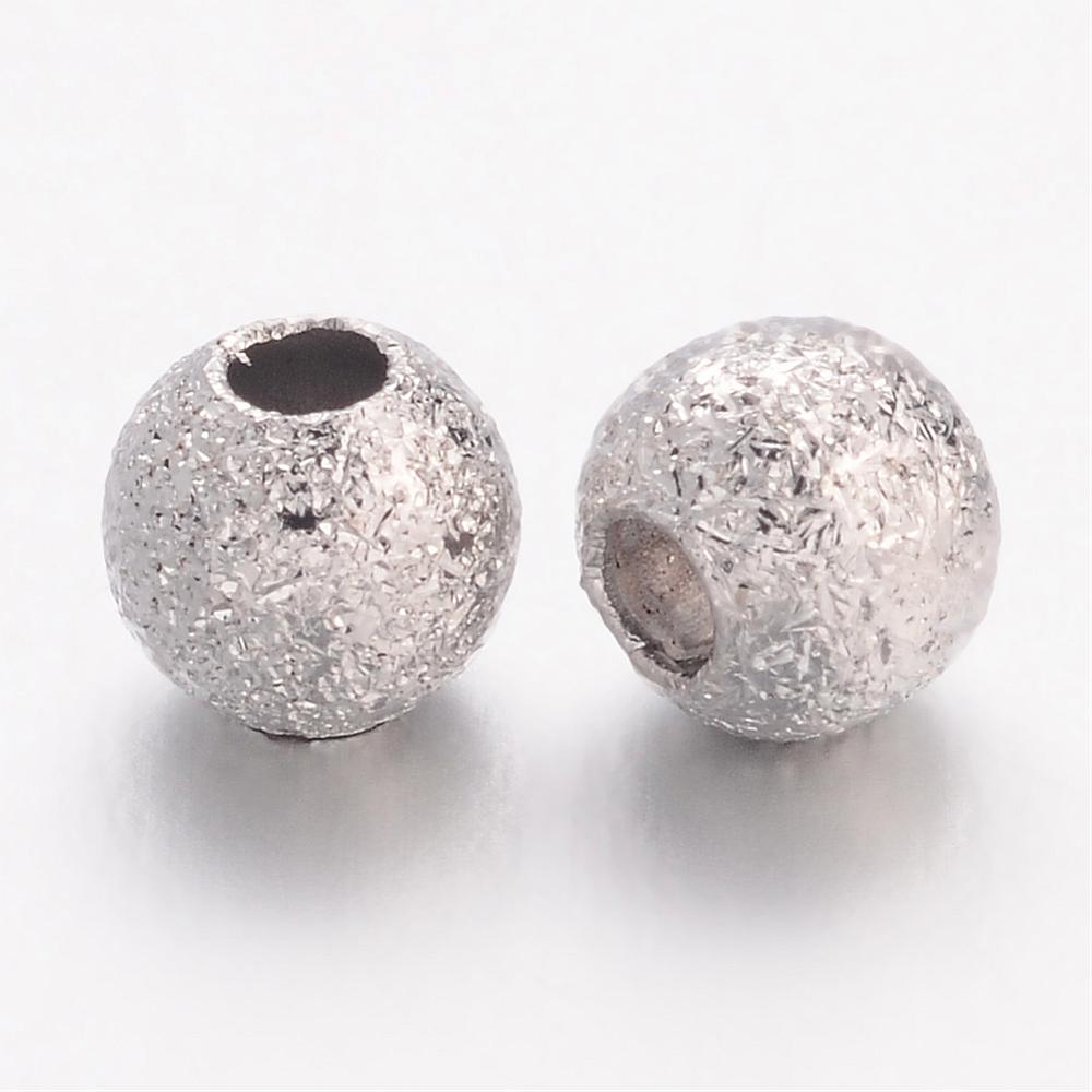 Metal Beads - Large Hole Beads - Spacer Beads - 7mm Spacer Bead - Silver Spacers - Metal Spacers - 20pcs - (5117) Czech Glass Beads by GR8BEADS - The