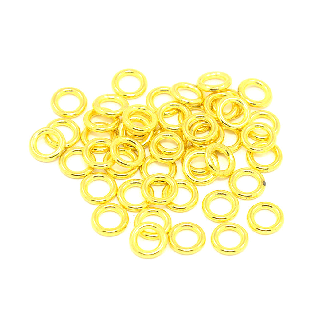 18K Gold Jump Rings (closed/soldered) Findings, Gold Findings, Gold Jump  Rings, Jump Rings, Other Findings, Other Gold Findings, Soldered Jump Rings  » SilviaFindings