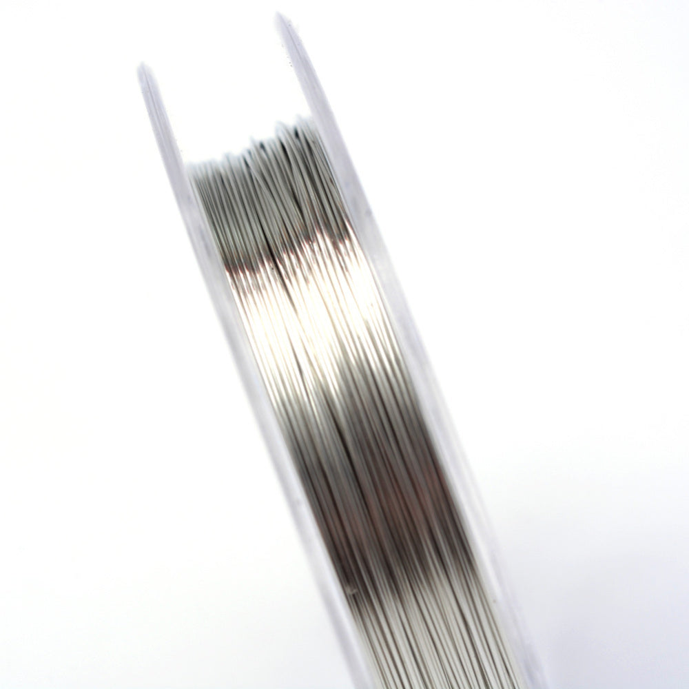 10M Copper Jewellery Wire - Silver - 0.3mm Julz Beads 