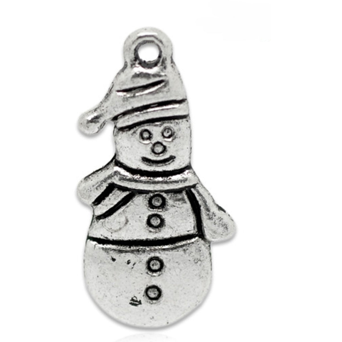 Christmas Charm Collection Antique Silver Tone 25 Different Charms - COL114