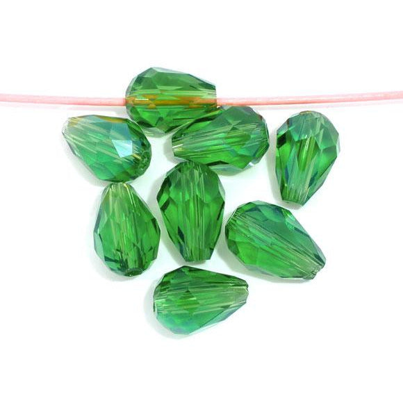 Imitation Austrian, Crystal Clear Glass Bead Strands, Blue, Faceted Imitation Austrian, Crystal Clear Glass Bead Strands, Blue, Faceted