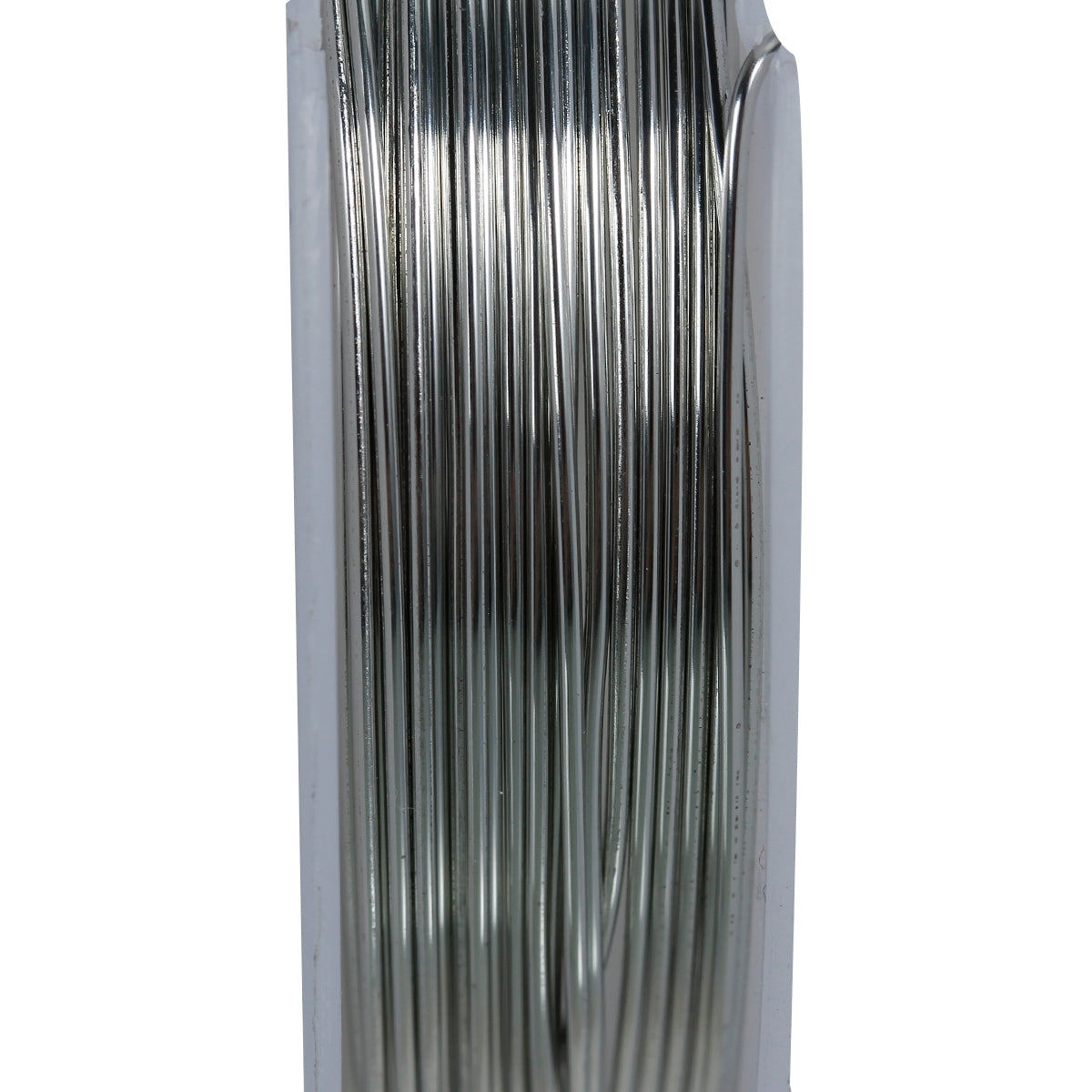 3M Roll Of Copper Beading Wire - Silver - 0.8mm Wires Julz Beads 