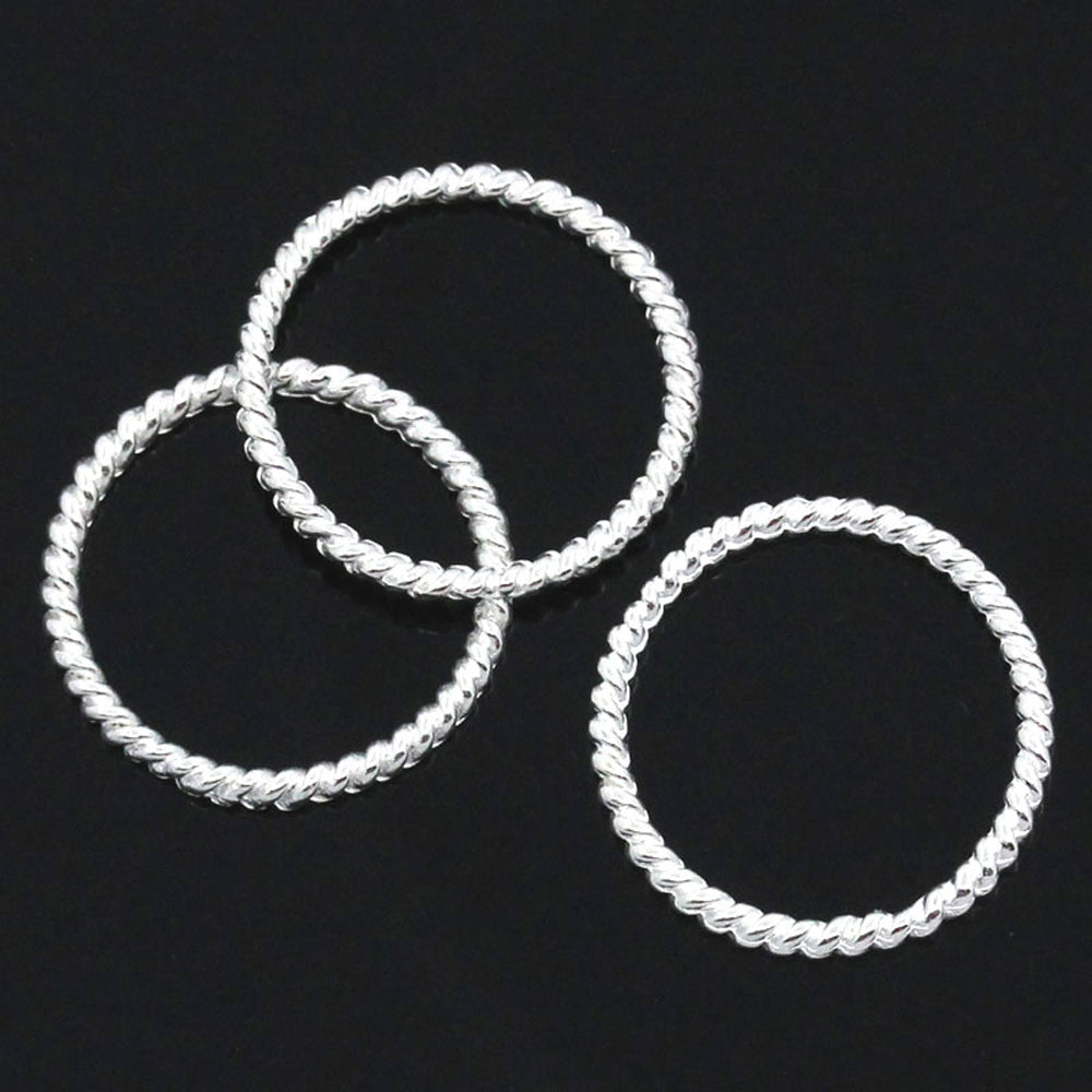  BEADNOVA 7mm Open Jump Rings for Jewelry Making Silver