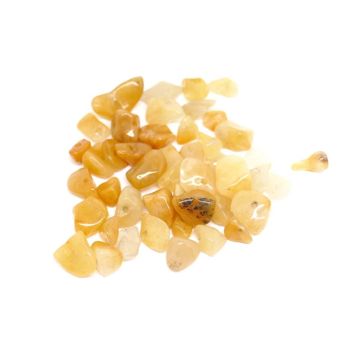 Yellow Topaz Bead Chips - Natural