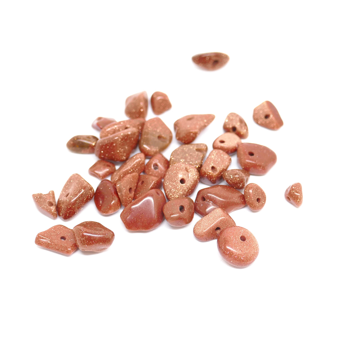 Goldstone Bead Chips - Synthetic