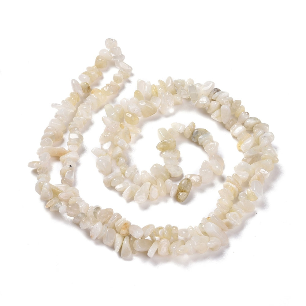 Moonstone Bead Chips - Natural