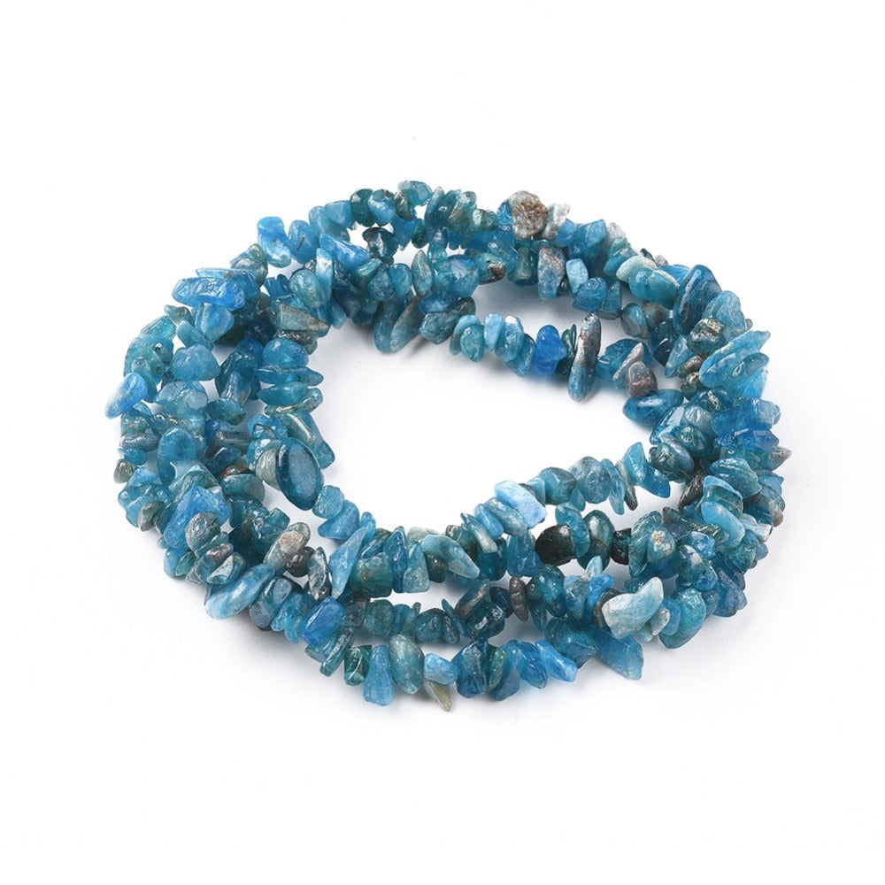 Apatite Chip Beads - Natural