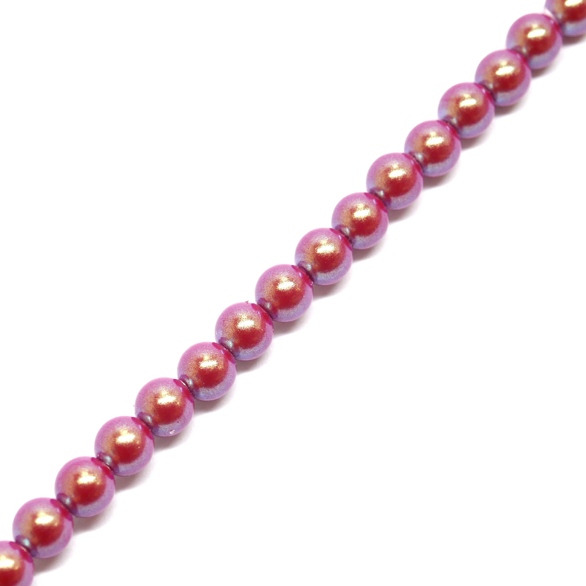 Preciosa Maxima Pearl Beads - Pink - 4mm - 1 Strand