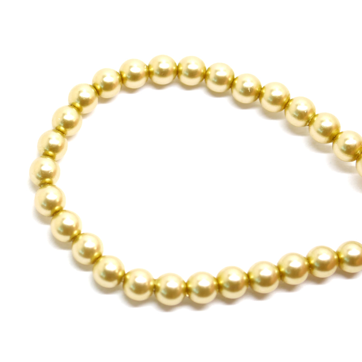Preciosa Maxima Pearl Beads - Beige - 4mm - 1 Strand
