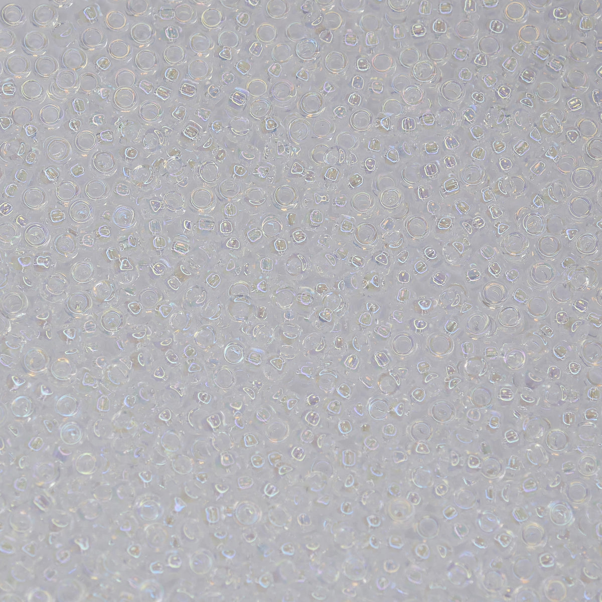 8.2g Rocailles Miyuki Seed Beads - 15/0 - Crystal AB (250)