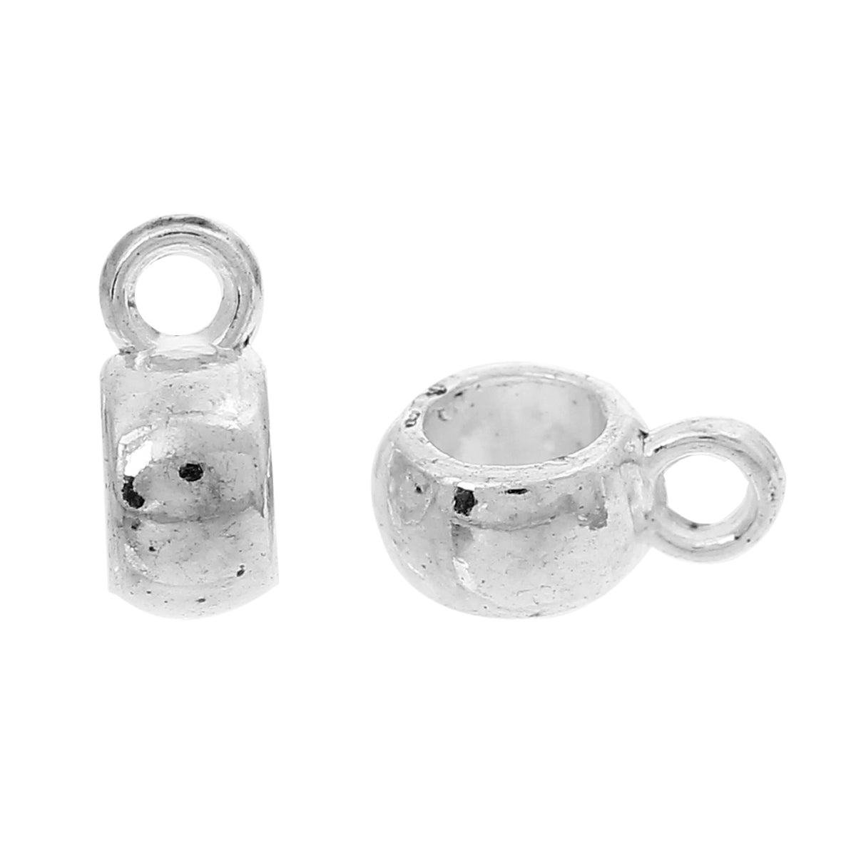 9mm Bail - Silver Plated - The Bead Shop