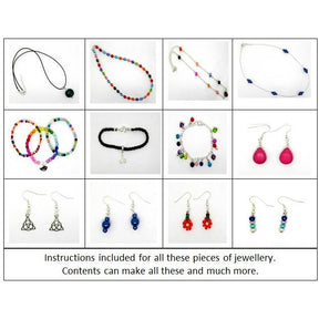 Jewellery Making Kit - With Instructions - Great for Beginners Kits Julz Beads 