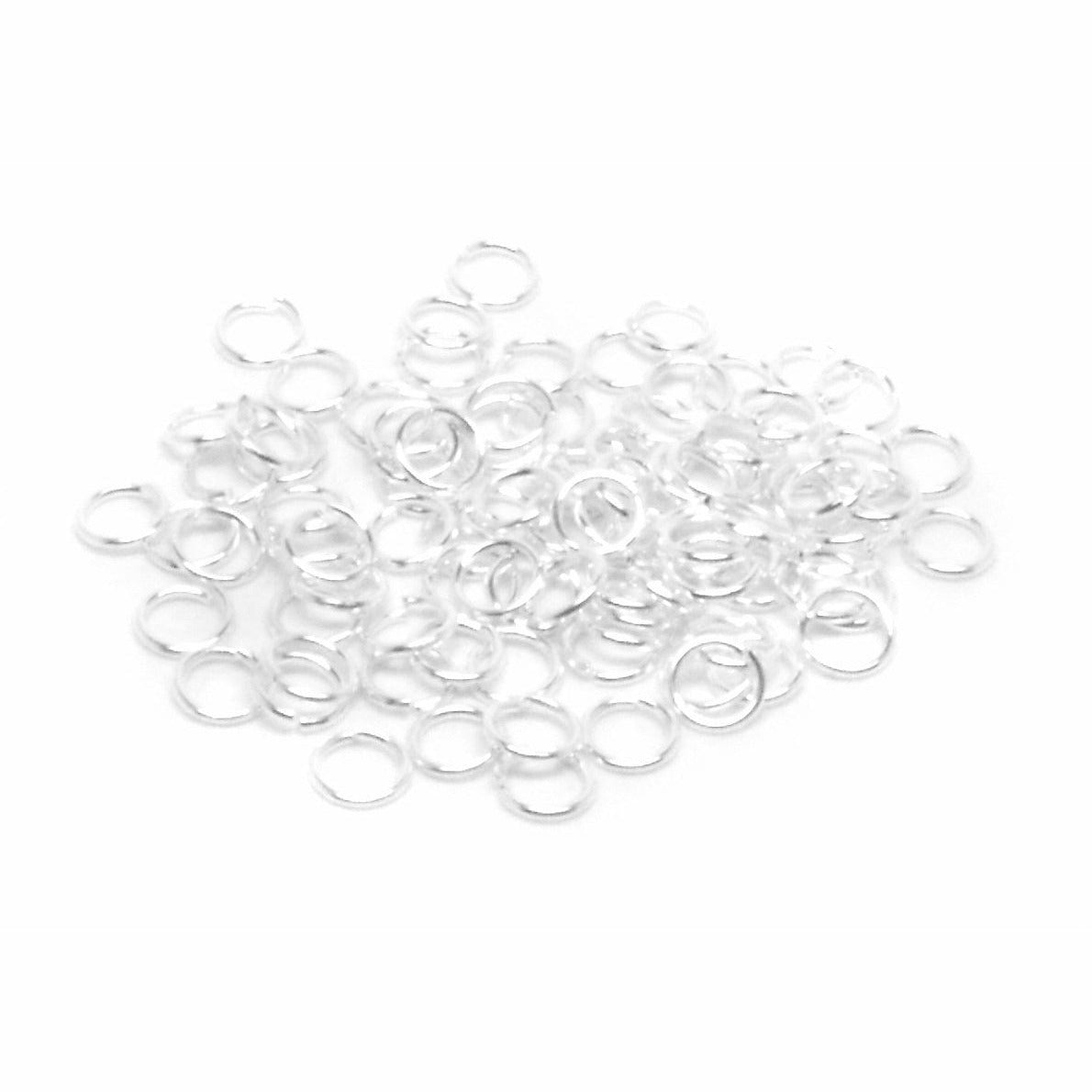 Jump Rings 12mm Large Silver Plated Open Jump Rings, Brass 50 Pc Set -   Canada