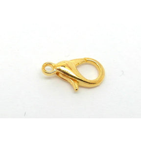 Lobster Clasps - Gold Plated - 12mm Clasps Julz Beads 