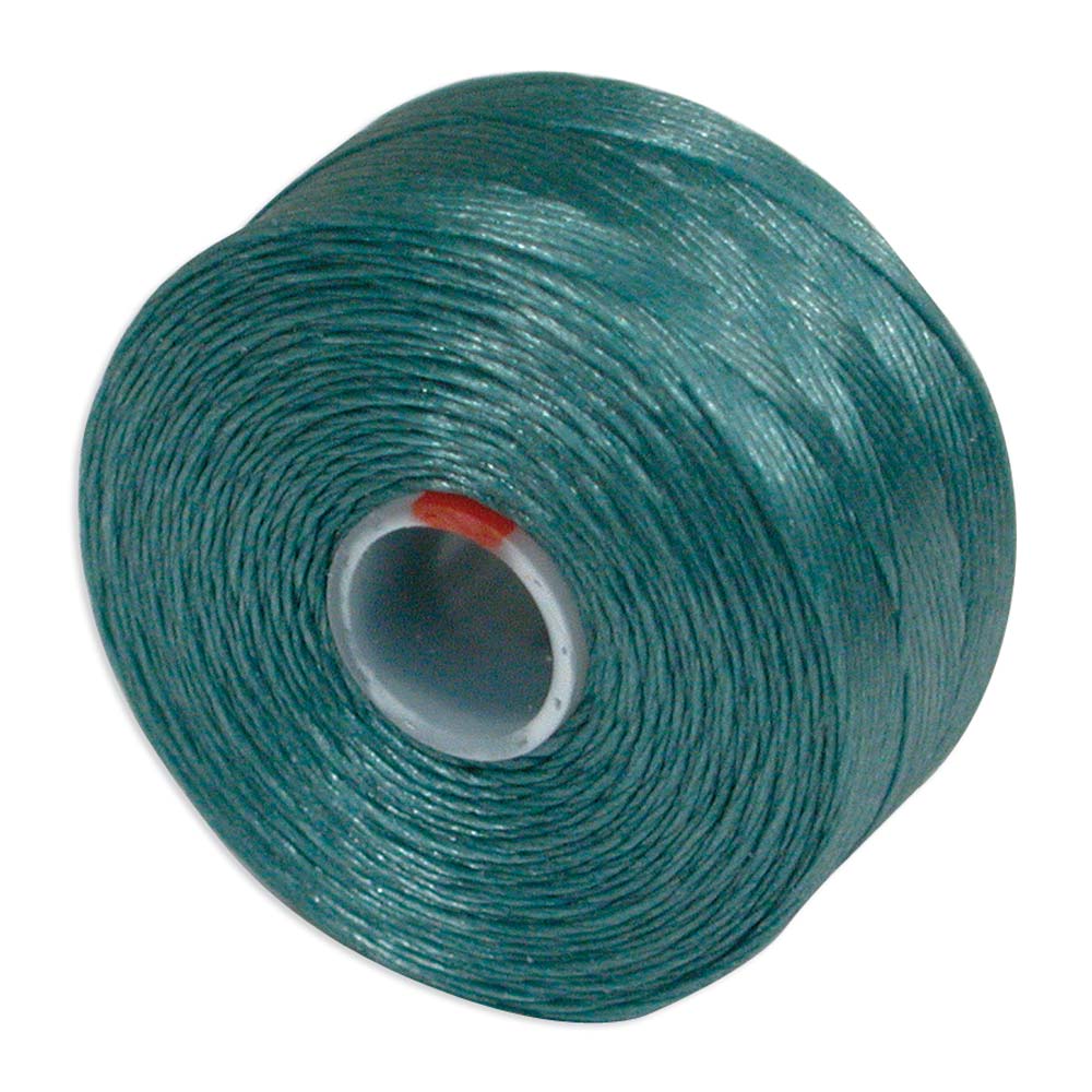 S Lon Nylon Beading Thread - Seafoam Green Julz Beads 