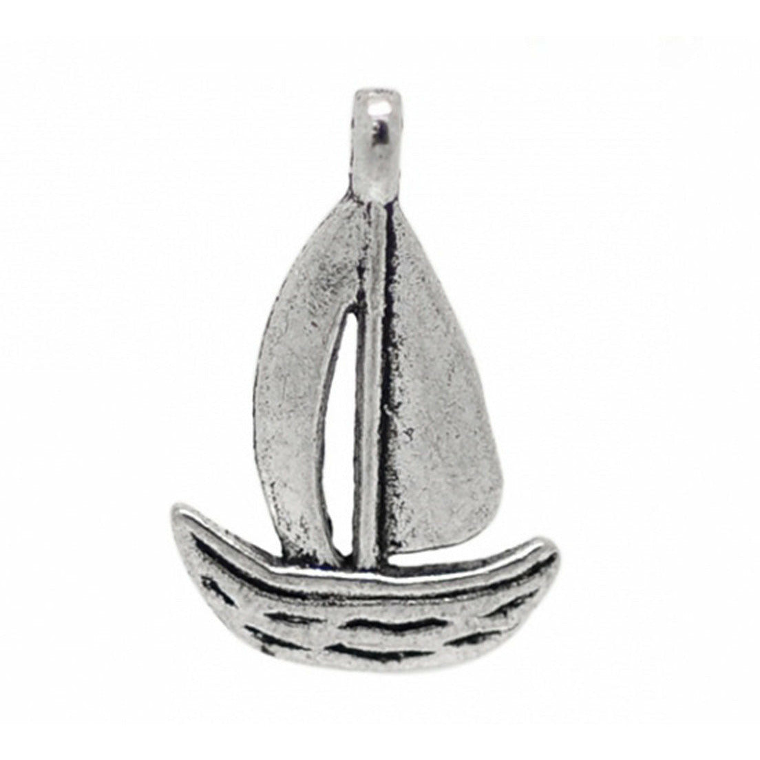 Sailing Boat Charms - 13mm x 19mm Julz Beads 