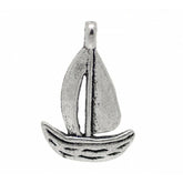 Sailing Boat Charms - 13mm x 19mm Julz Beads 