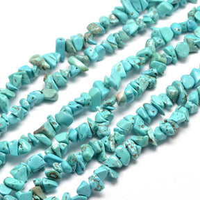 Turquoise Gemstones One Strand - 1 Strand = Approx 250+ Beads Gemstone Julz Beads 