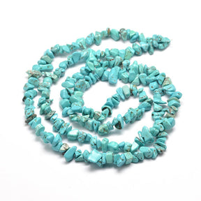Turquoise Gemstones One Strand - 1 Strand = Approx 250+ Beads Gemstone Julz Beads 